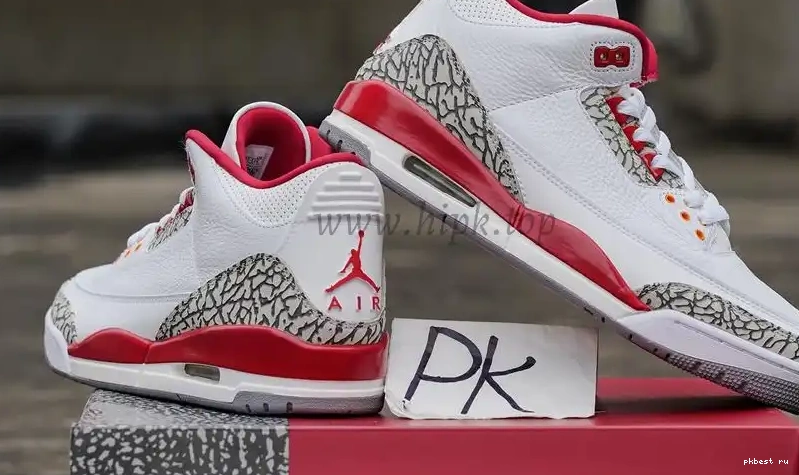 3 ship Pk materials retro air ready retail Red God jordan to Cardinal 0514